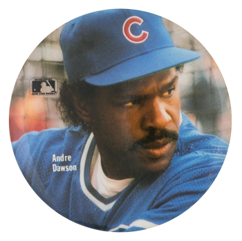 Andre Dawson Cubs Chicago Button Museum
