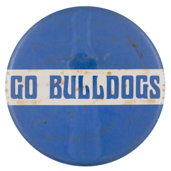 Go Bulldogs Sports Button Museum