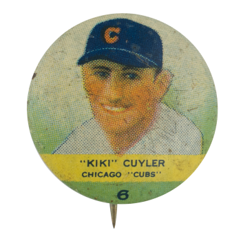 Kiki Cuyler Chicago Cubs Chicago Button Museum