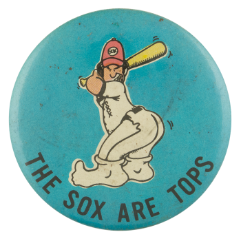 Sox Are Tops Sports Button Museum