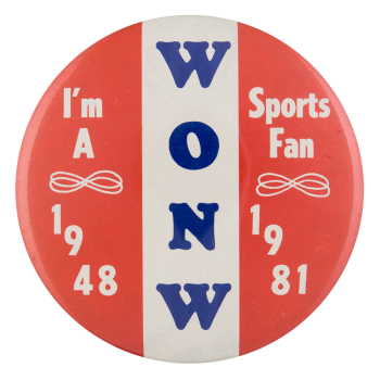 WONW Sports Fan Sports Button Museum