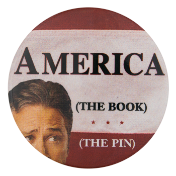 America The Book The Pin Self Referential Button Museum