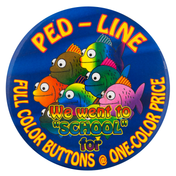Ped-Line Self Referential Button Museum