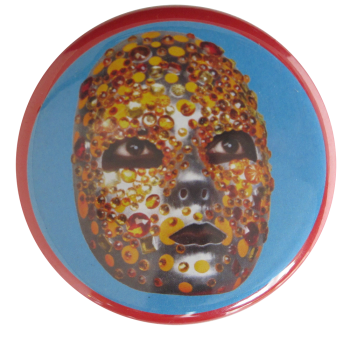 Nick Cave Sequin Mask Mask Art Button Museum