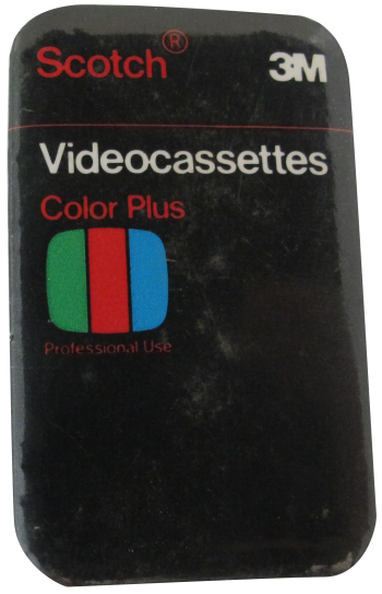 Scotch Videocassettes Advertising Button Museum