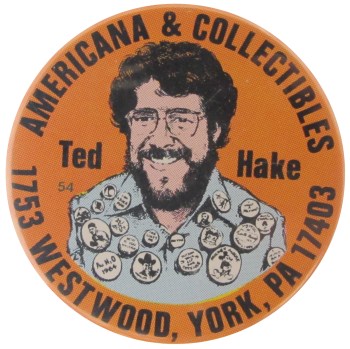 Ted Hake Self Referential Button Museum