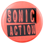 Sonic Action Advertising Busy Beaver Button Museum