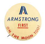 Armstrong First Advertising Busy Beaver Button Museum