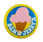 Ben & Jerry's Advertising Busy Beaver Button Museum