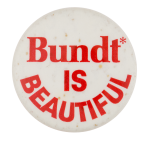 Bundt Advertising Button Museum