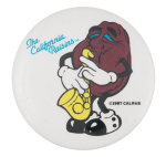 The California Raisins SaxophoneAdvertising Button  Museum