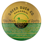 Green Duck the Mark of Quality Innovative Button Museum