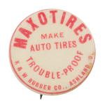 Maxotires Advertising Button Museum