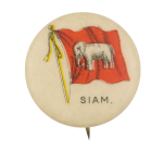 Siam Flag Advertising Button Museum