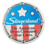 Slingerland Drums Advertising Button Museum