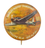 Vultee 41-A Advertising Button Museum