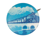 Blue Train Art Button Museum
