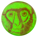 Green Monkey Art Button Museum