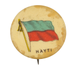 Hayti Flag Art Button Museum