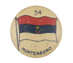 Montenegro Flag Art Button Museum