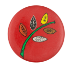 Multicolor Leaves Art Button Museum