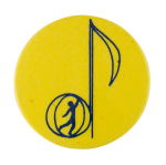 Musical Note Art Button Museum