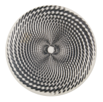 Optical Illusion Spiral Art Button Museum