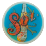 Sol Lizard Beer Busy Beaver Button Museum