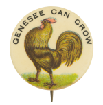 Genesee Can Crow Beer Button Museum