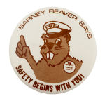 Barney Beaver Beavers Busy Beaver Button Museum