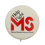 Help Fight MS Cause Busy Beaver Button Museum