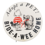 Adopt A Pet Cause Button Museum