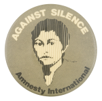 Against Silence Cause Button Museum