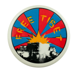 Free Tibet Cause Busy Beaver Button Museum