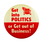 Associated Builders and Contractors Get Into Politics Cause Busy Beaver Button Museum