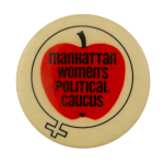Manhattan Womens Political Caucus Cause Busy Beaver Button Museum