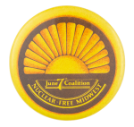 Nuclear Free Midwest Cause Button Museum