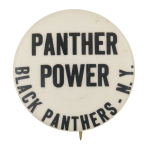 Panther Power  Cause Button Museum