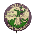 Women's Political Union Cause Busy Beaver Button Museum