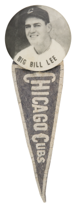 Big Bill Lee Chicago Cubs Chicago Button Museum