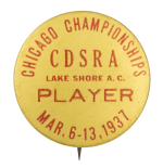 CDSRA Chicago Championships 1937  Chicago Button Museum