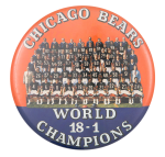 Chicago Bears World Champions Chicago Button Museum
