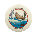 Shedd Aquarium Marine Animals Chicago Busy Beaver Button Museum