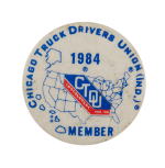 Chicago Truck Drivers Union Club Busy Beaver Button Museum