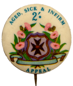 Aged, Sick and Infirm Appeal Club Busy Beaver Button Museum 