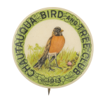 Chautauqua Bird and Tree Club Club Button Museum