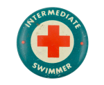 Intermediate Swimmer Club Button Museum