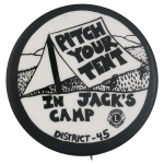 Pitch Your Tent in Jack's Camp Club Button Museum