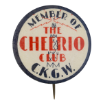 The Cheerio Club Club Button Museum