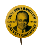 Uncle Bob's Radio Club WHEC Club Busy Beaver Button Museum